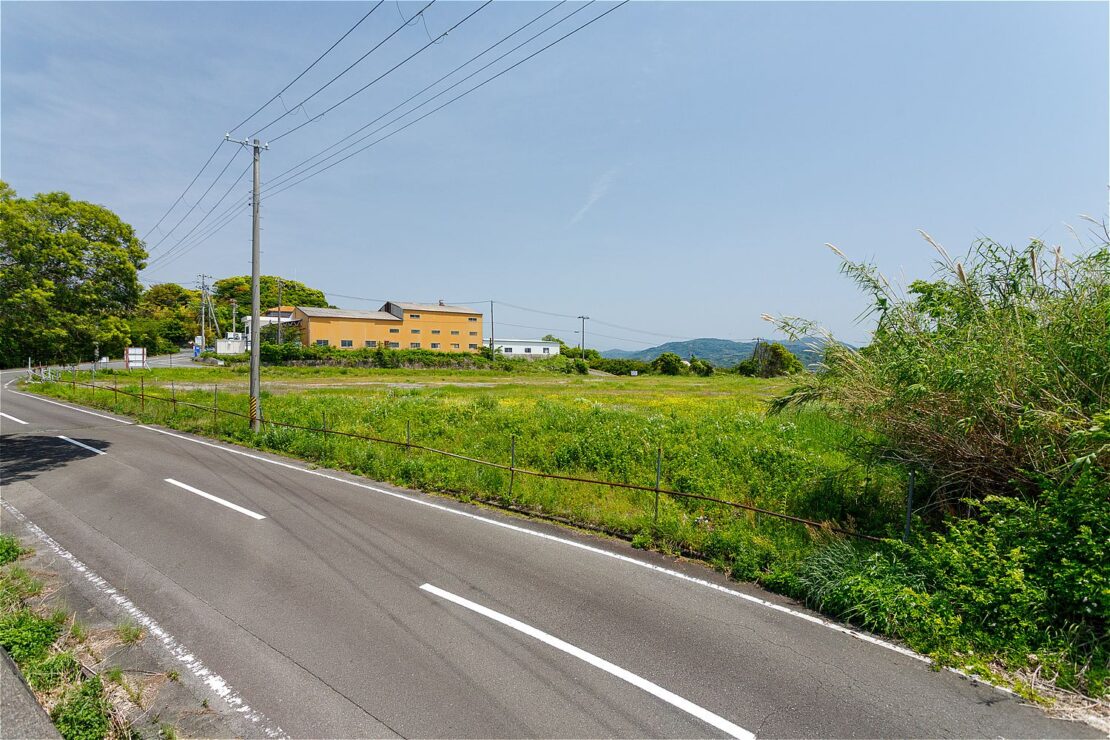 土地と道路